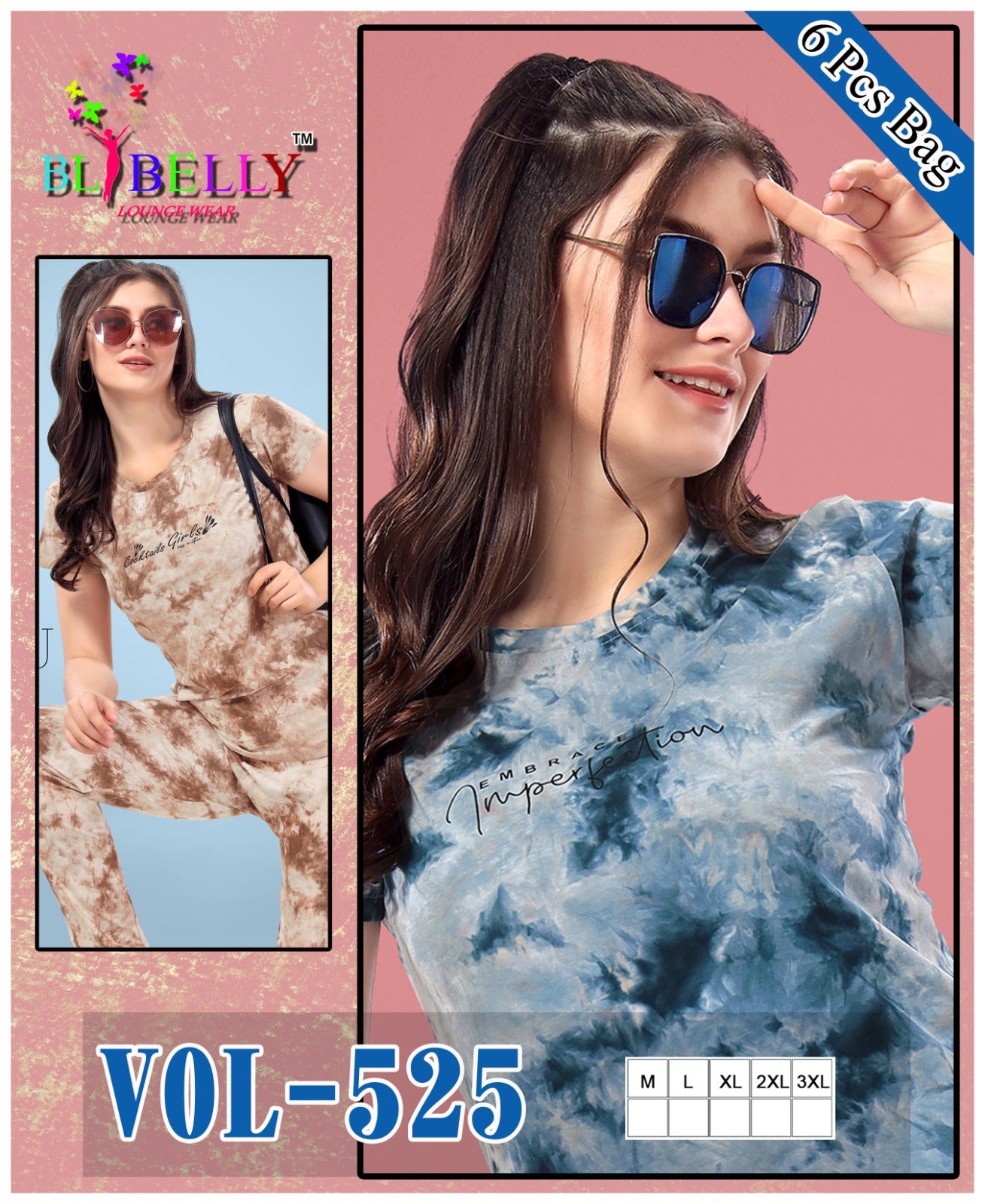 525 Belly Sinker Pyjama Night Suits