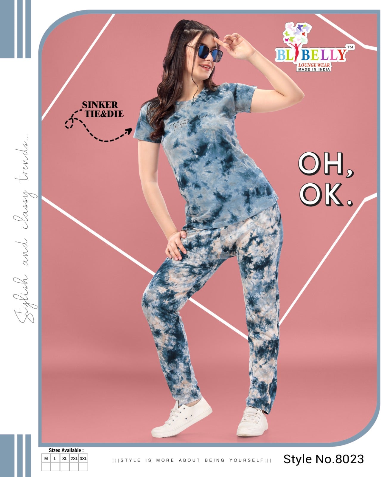 525 Belly Sinker Pyjama Night Suits