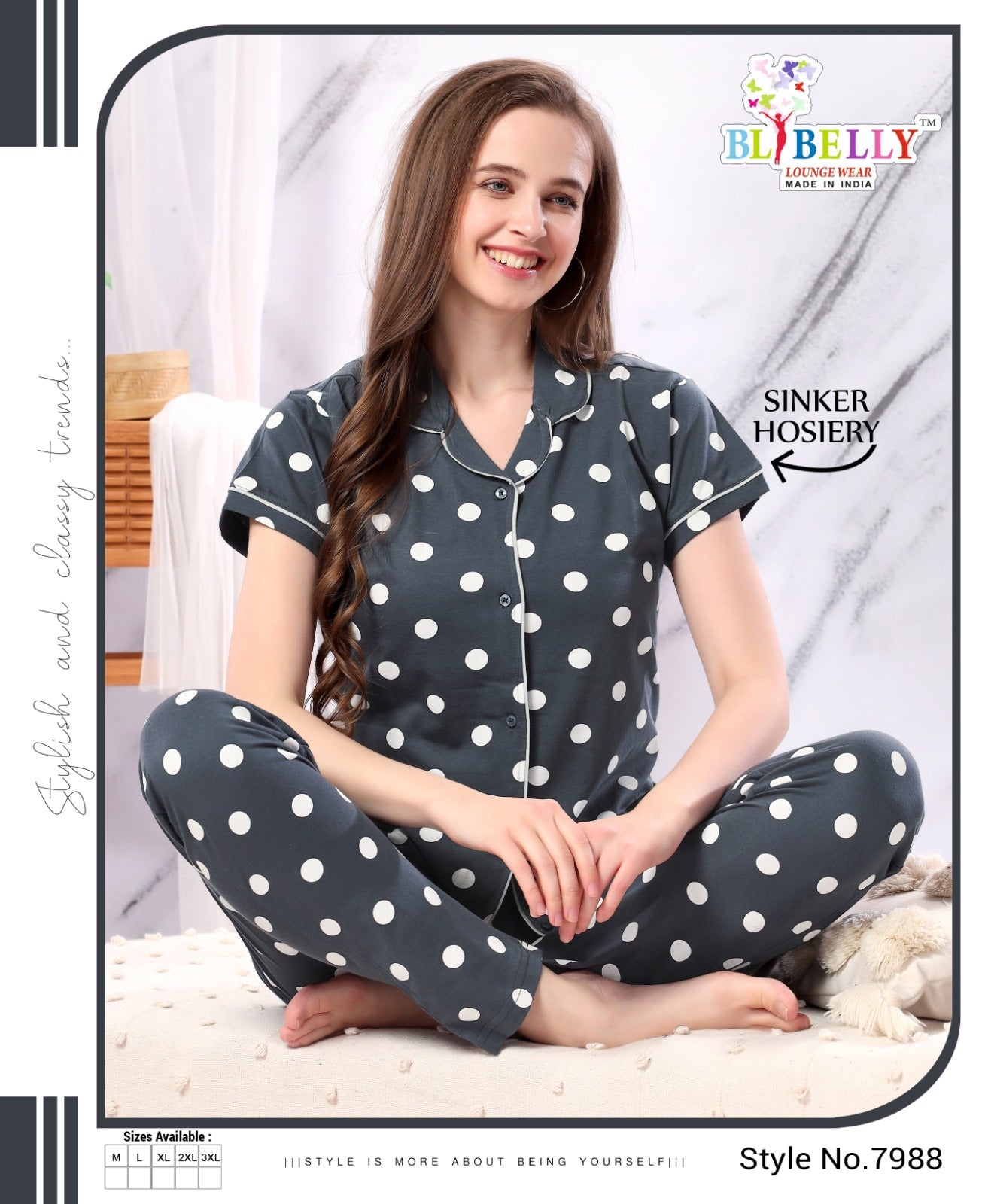 531 Belly Sinker Collar Night Suits