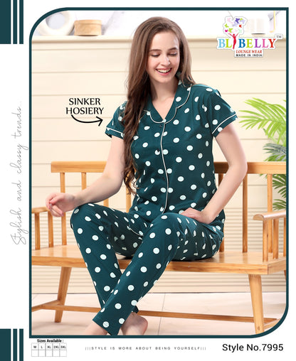 532 Belly Sinker Collar Night Suits