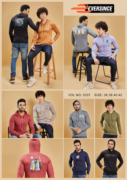 5337 Eversince Cotton Looper Mens Tshirts