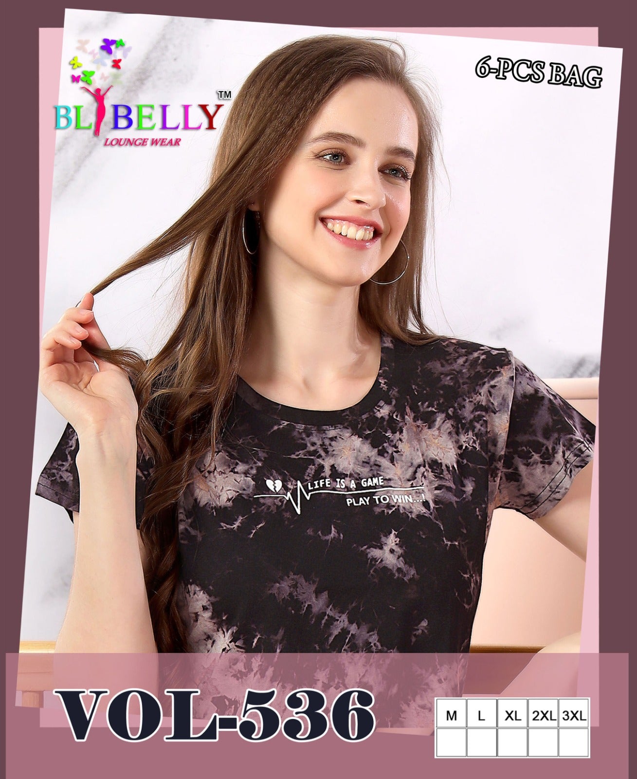 536 Belly Sinker Capri Night Suits