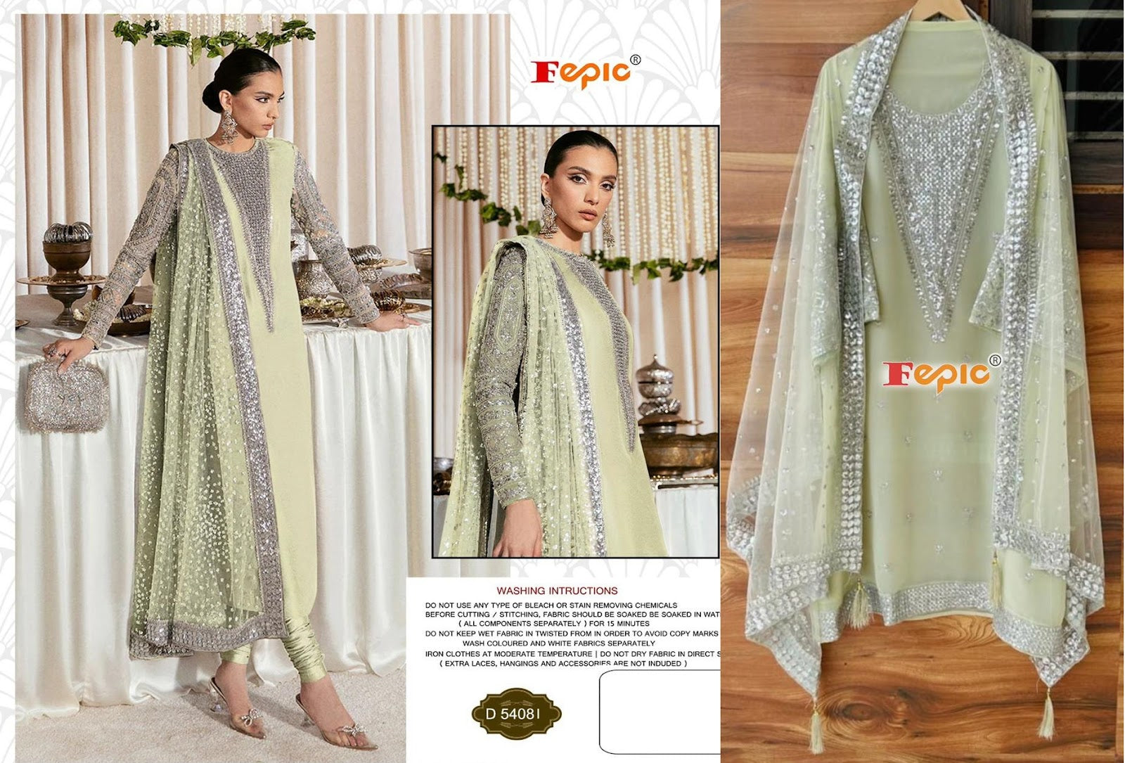 5408 Fepic Georgette Pakistani Salwar Suits