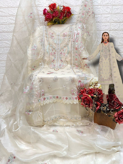 5409 Fepic Organza Pakistani Salwar Suits