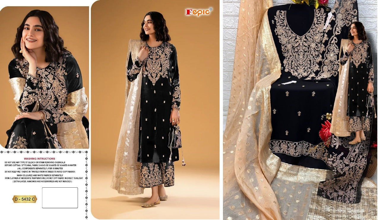 5432 Fepic Georgette Pakistani Salwar Suits