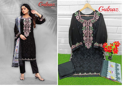 5 Gulnaz Georgette Pakistani Readymade Suits