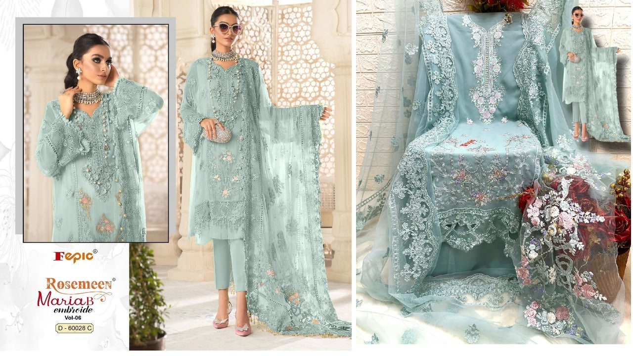60028 Fepic Georgette Pakistani Salwar Suits
