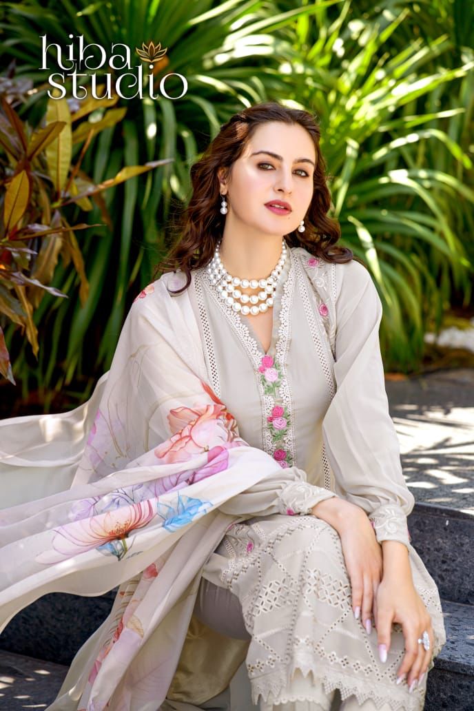 60 Hiba Studio Georgette Pakistani Readymade Suits