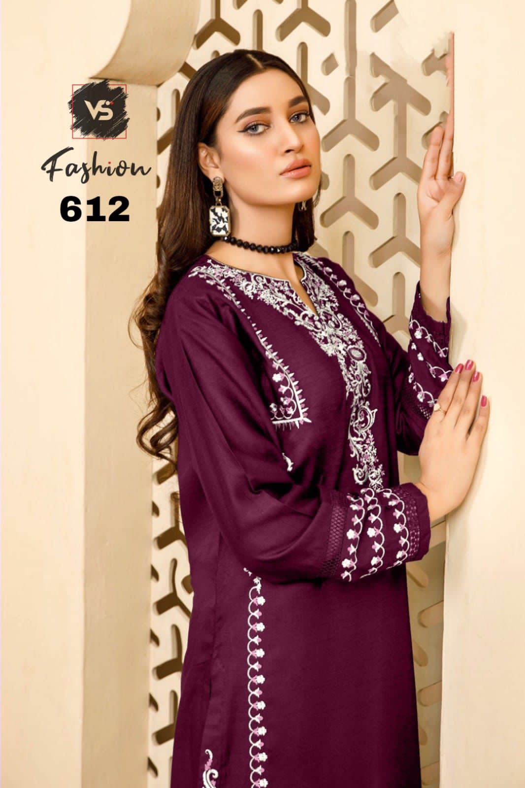 612 Vs Fashion Georgette Pakistani Readymade Suits