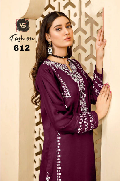 612 Vs Fashion Georgette Pakistani Readymade Suits