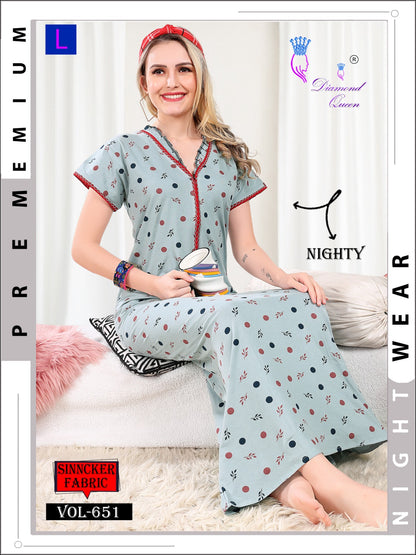 651 Diamond Queen Sinker Night Gowns