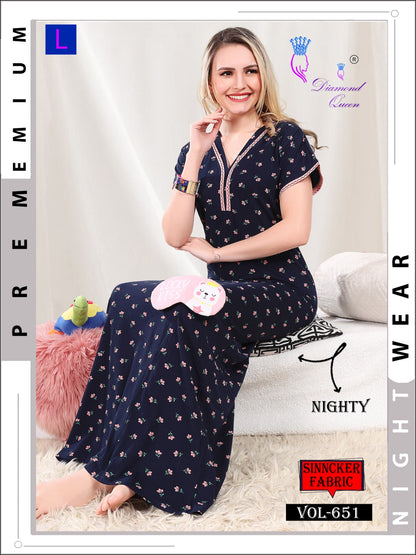 651 Diamond Queen Sinker Night Gowns