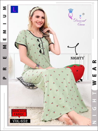 652 Diamond Queen Sinker Night Gowns