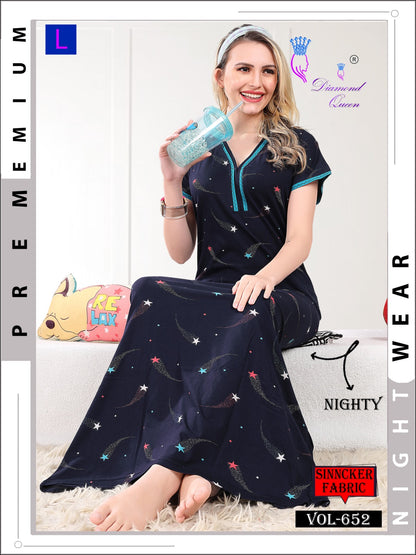 652 Diamond Queen Sinker Night Gowns