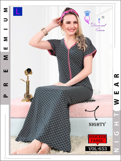 653 Diamond Queen Sinker Night Gowns