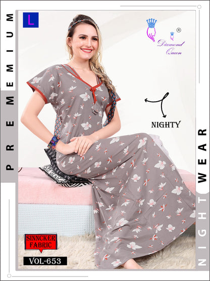 653 Diamond Queen Sinker Night Gowns