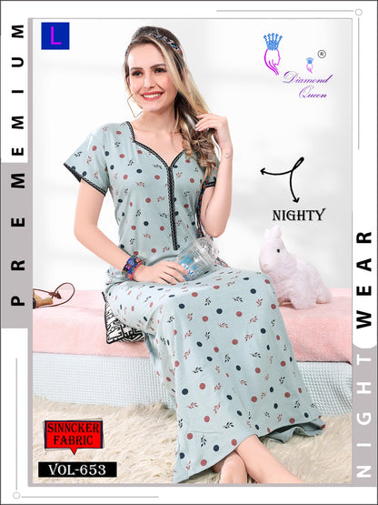 653 Diamond Queen Sinker Night Gowns