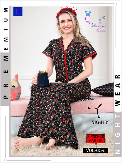 654 Diamond Queen Sinker Night Gowns