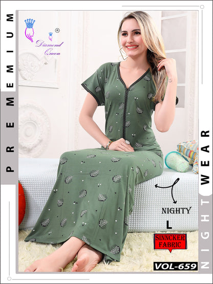 659 Diamond Queen Sinker Night Gowns