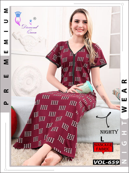 659 Diamond Queen Sinker Night Gowns