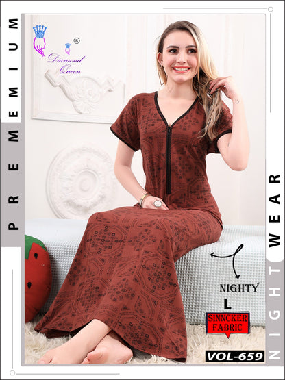 659 Diamond Queen Sinker Night Gowns