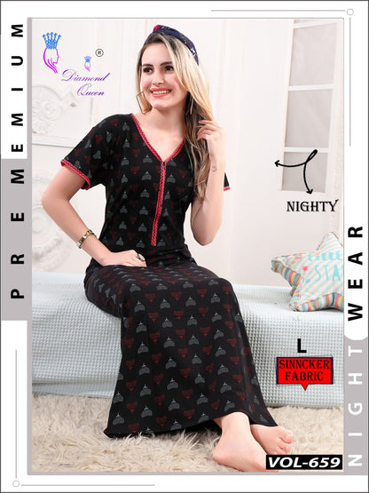 659 Diamond Queen Sinker Night Gowns