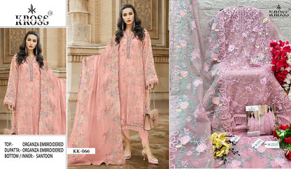 66 Kross Kulture Organza Pakistani Salwar Suits