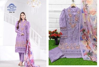 66 Nishbat Studio Organza Pakistani Readymade Suits