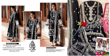 67 Al Qasr Georgette Pakistani Salwar Suits