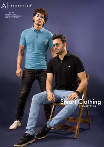 694 Truedesign Knit Mens Tshirts