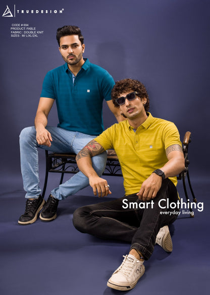 694 Truedesign Knit Mens Tshirts