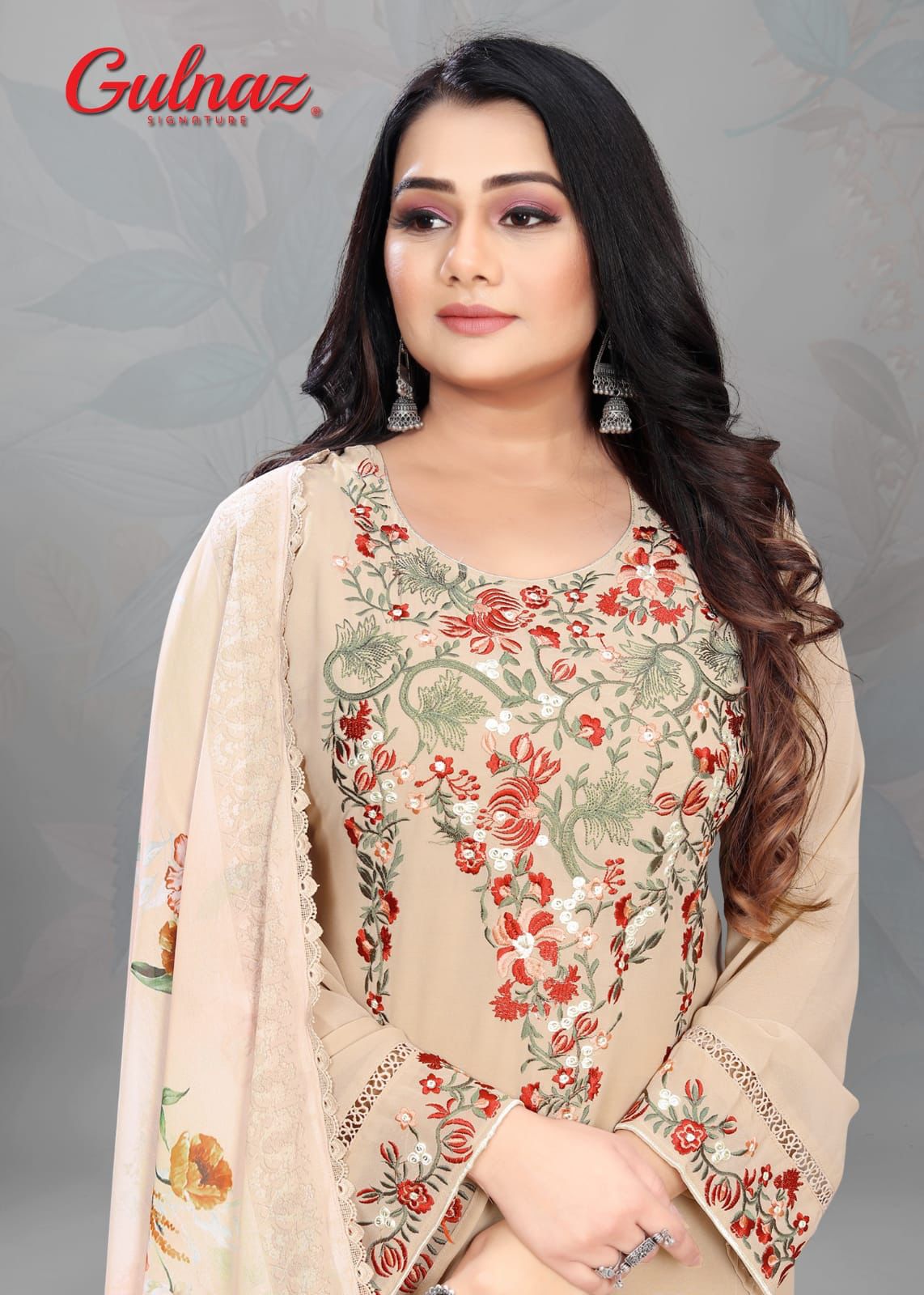 6 Gulnaz Georgette Pakistani Readymade Suits