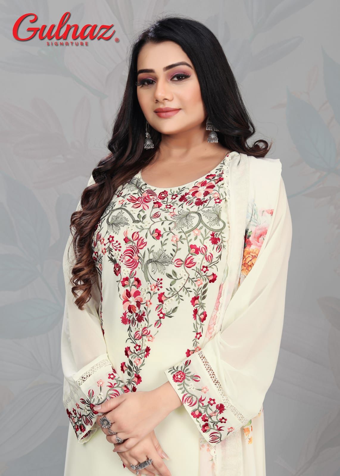 6 Gulnaz Georgette Pakistani Readymade Suits