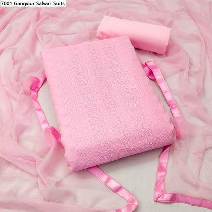 7001 Gangour Georgette Salwar Suits