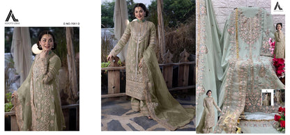 7051 Adans Libas Georgette Pakistani Salwar Suits