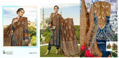 71- Maria B Lawn Hazzel Cotton Pakistani Patch Work Suits