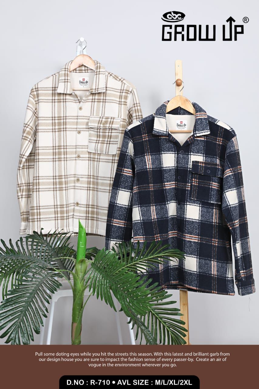 710 Growup Imported Mens Shirts