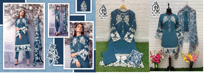 71 Al Qasr Georgette Pakistani Readymade Suits