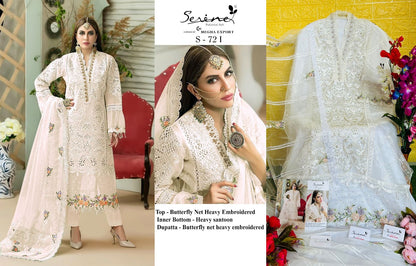 72 Ij Serine Net Pakistani Salwar Suits
