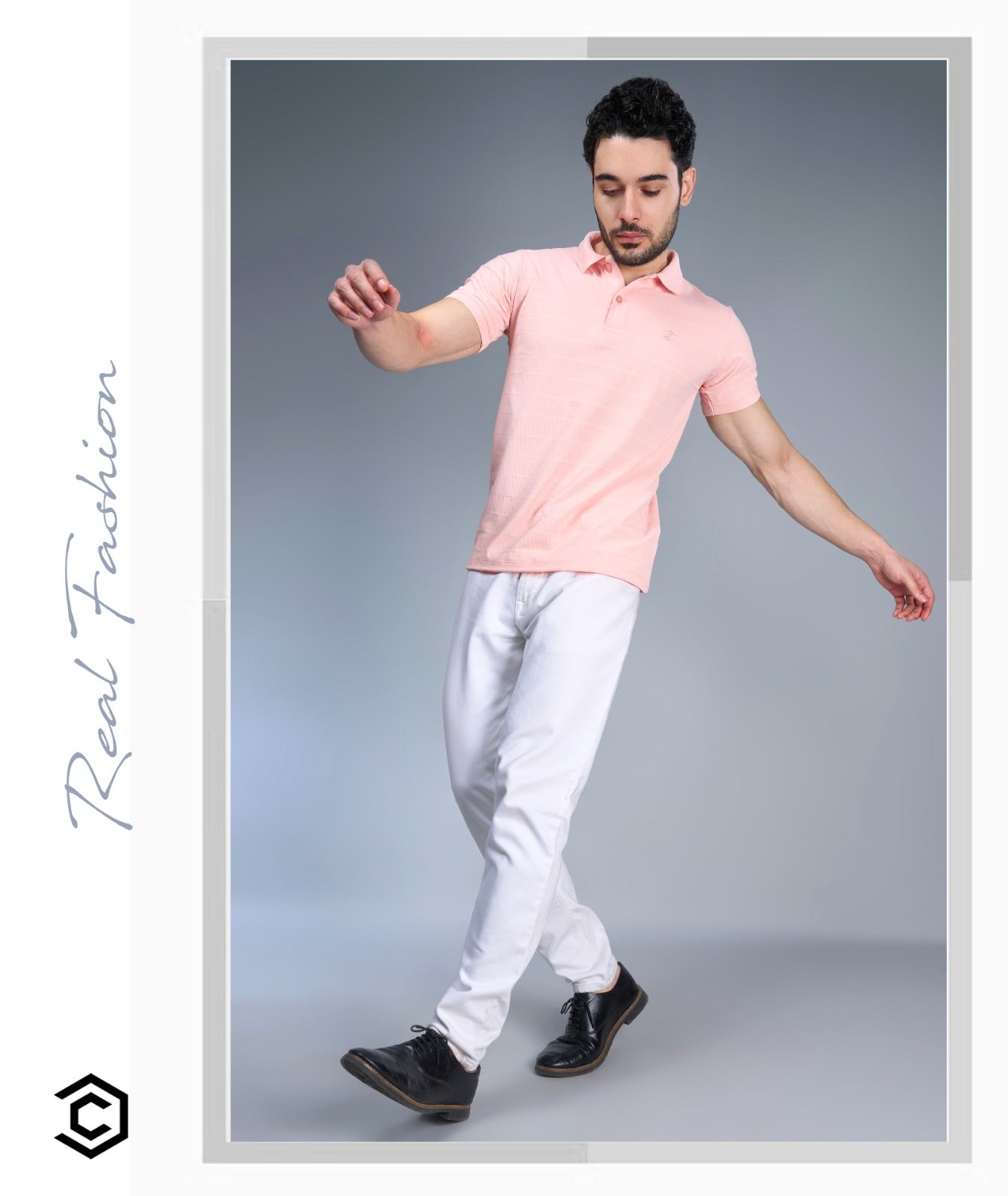 761-770 Checkers Waffle Knit Mens Tshirts