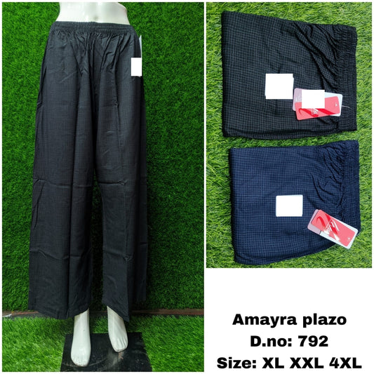 792 Zoya Rayon Branded Palazzo