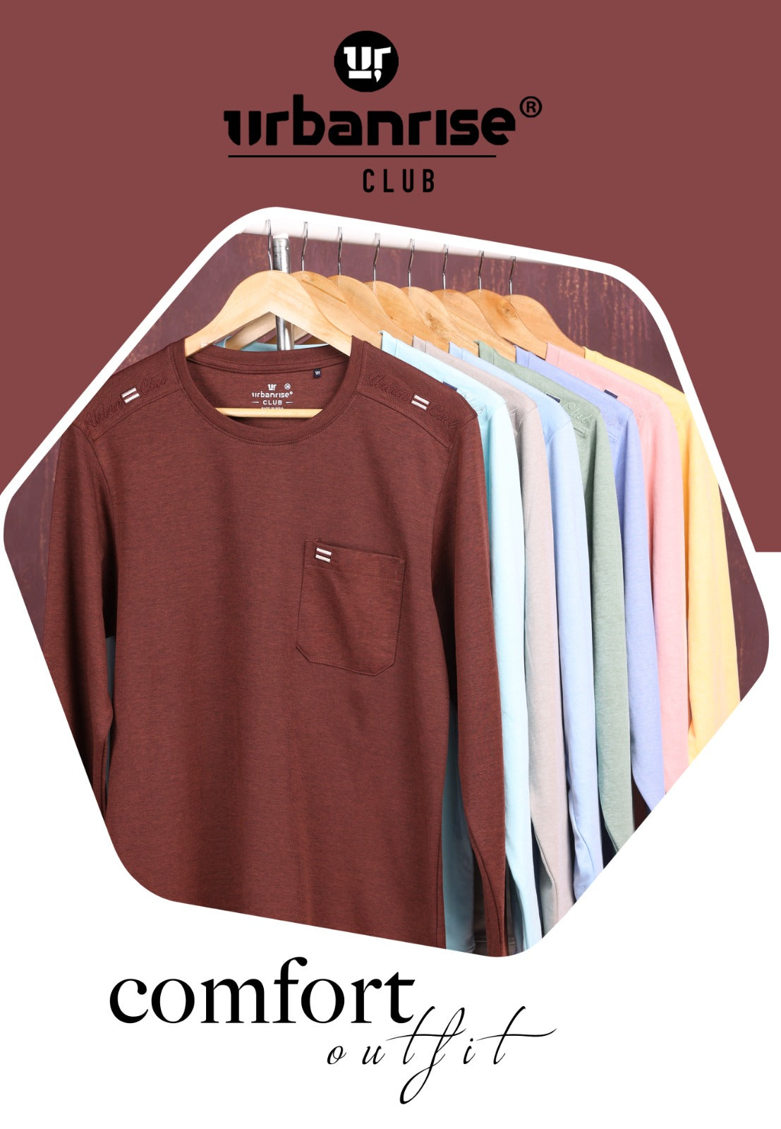 794-801 Urbanrise Knit Mens Tshirts