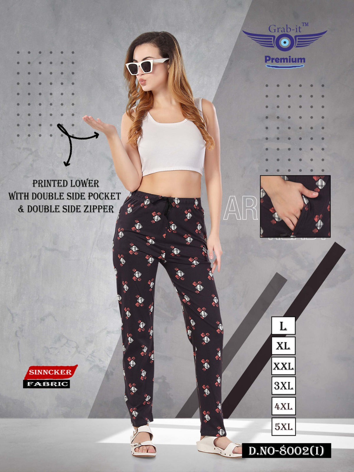 8002 I Grab It Sinker Women Night Lower