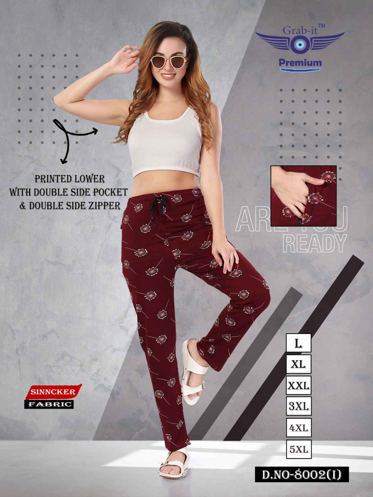 8002 I Grab It Sinker Women Night Lower