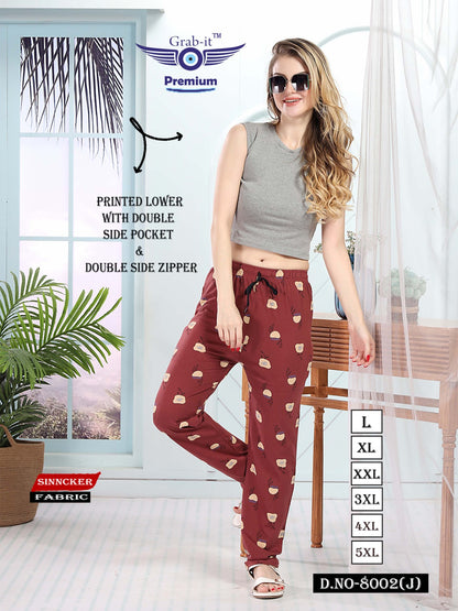 8002 J Grab It Sinker Women Night Lower