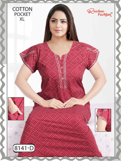 8141 Ruchee Fashion Night Gowns