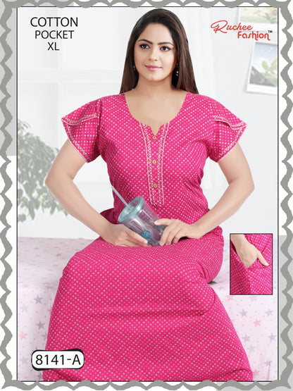 8141 Ruchee Fashion Night Gowns