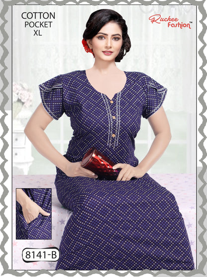 8141 Ruchee Fashion Night Gowns