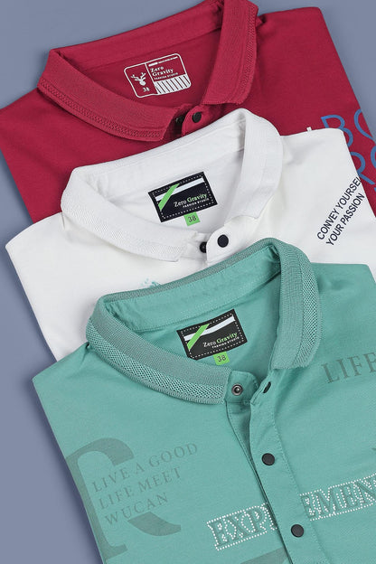 8700-8707 Zero Gravity Tencil Lycra Mens Tshirts