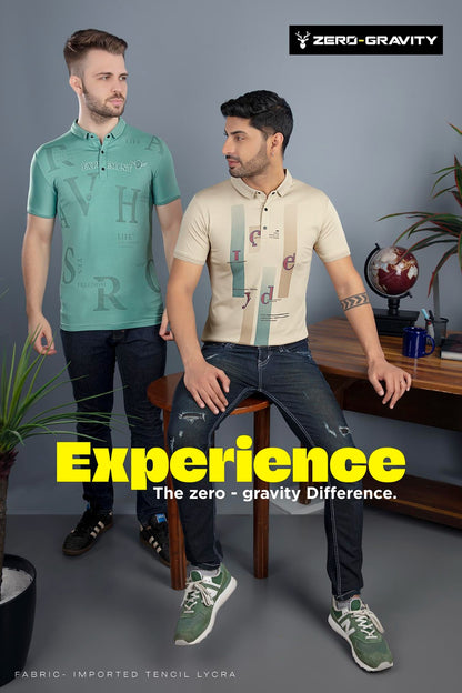 8700-8707 Zero Gravity Tencil Lycra Mens Tshirts